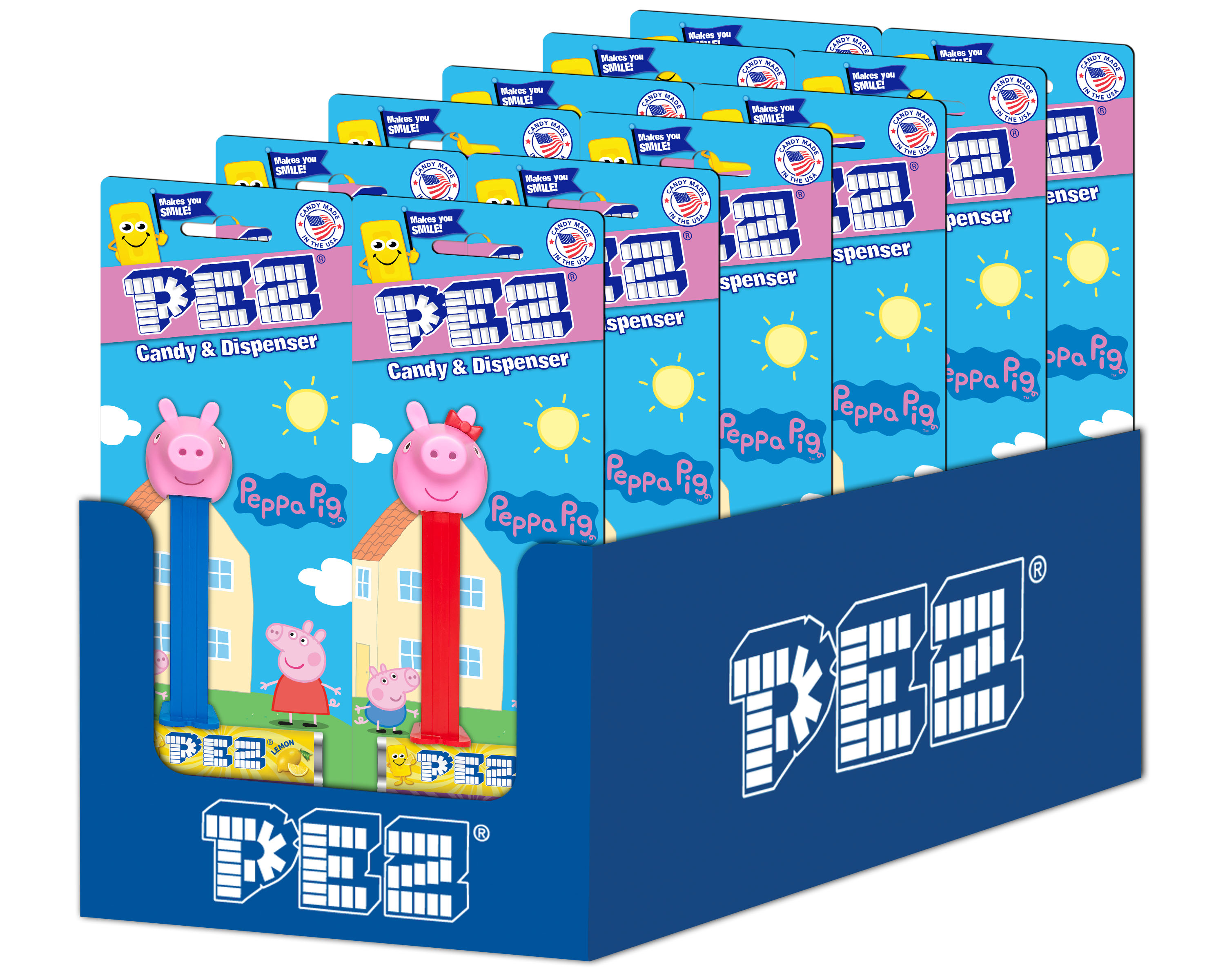 PEZ - PEPPA PIG ASST 12 CT