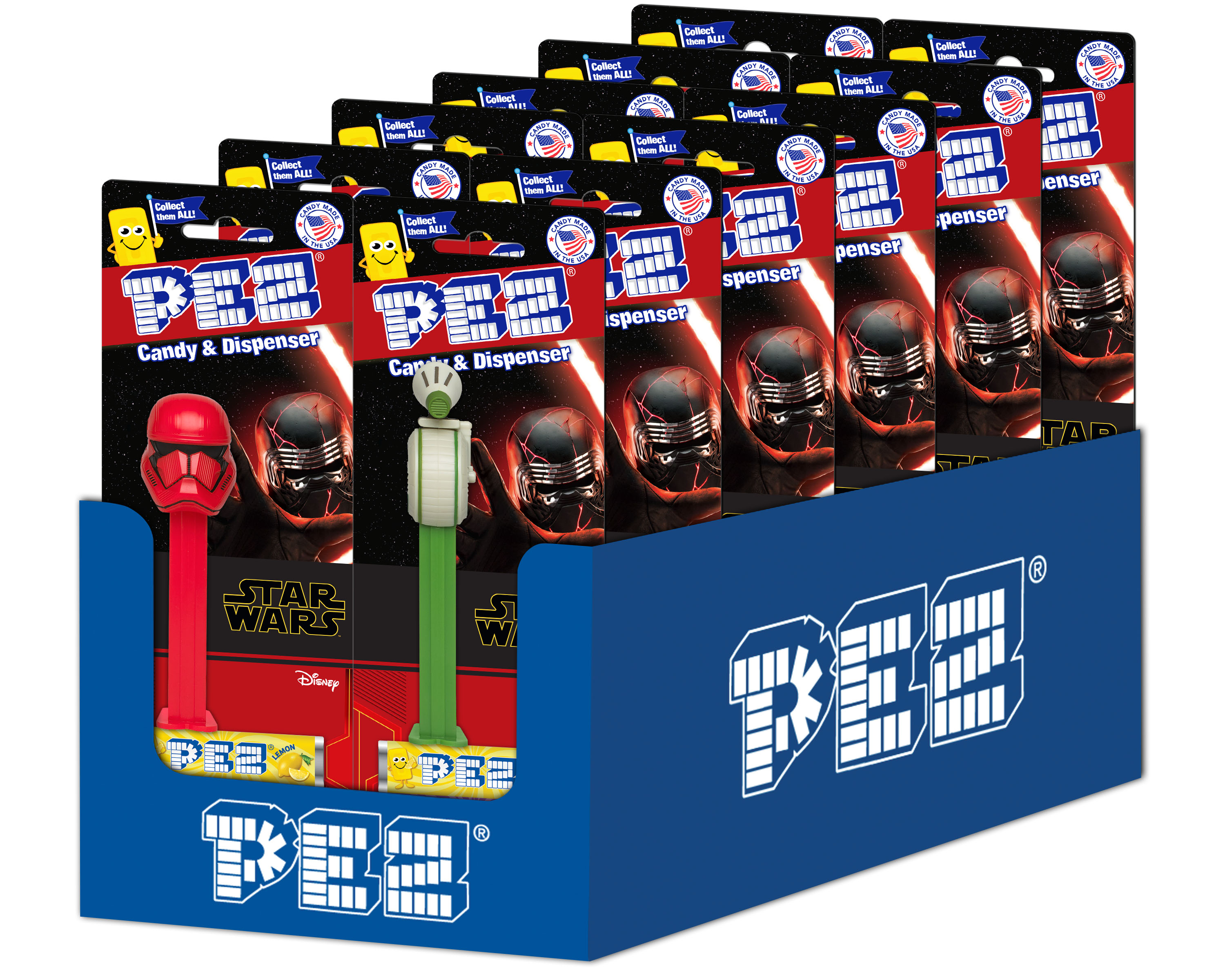 PEZ - STAR WARS -12 CT