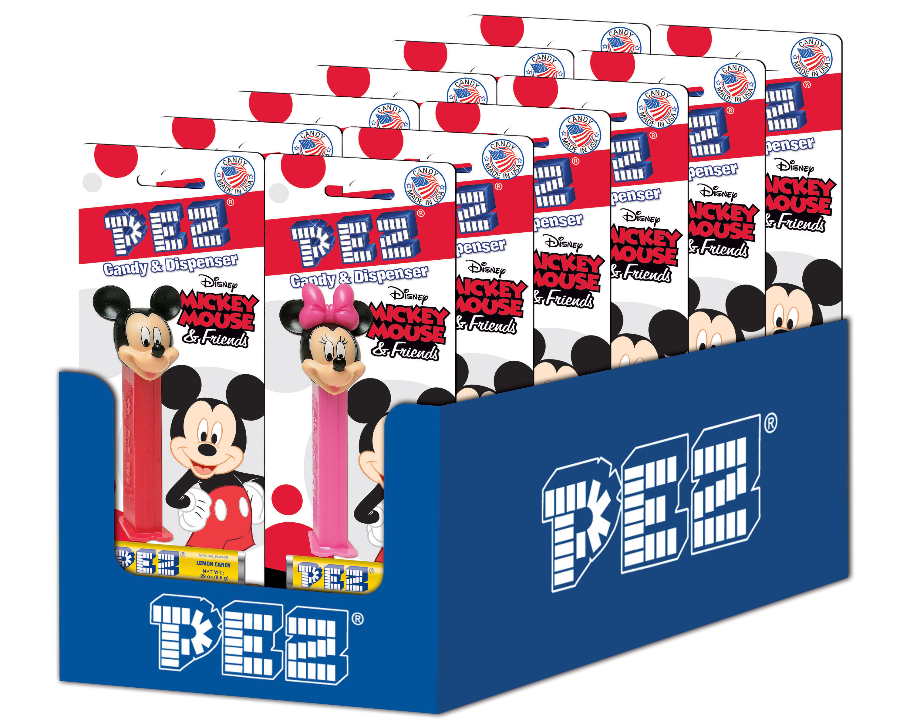 PEZ - DISNEY MICKEY ASST  - 12 CT