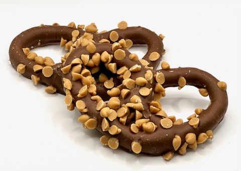 LERROS - MILK PRETZELS W/ P.B. CHIPS (H)