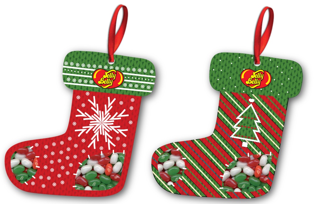 (G) JELLY BELLY STOCKING BAGS 5.5 OZ 12 CT (X)