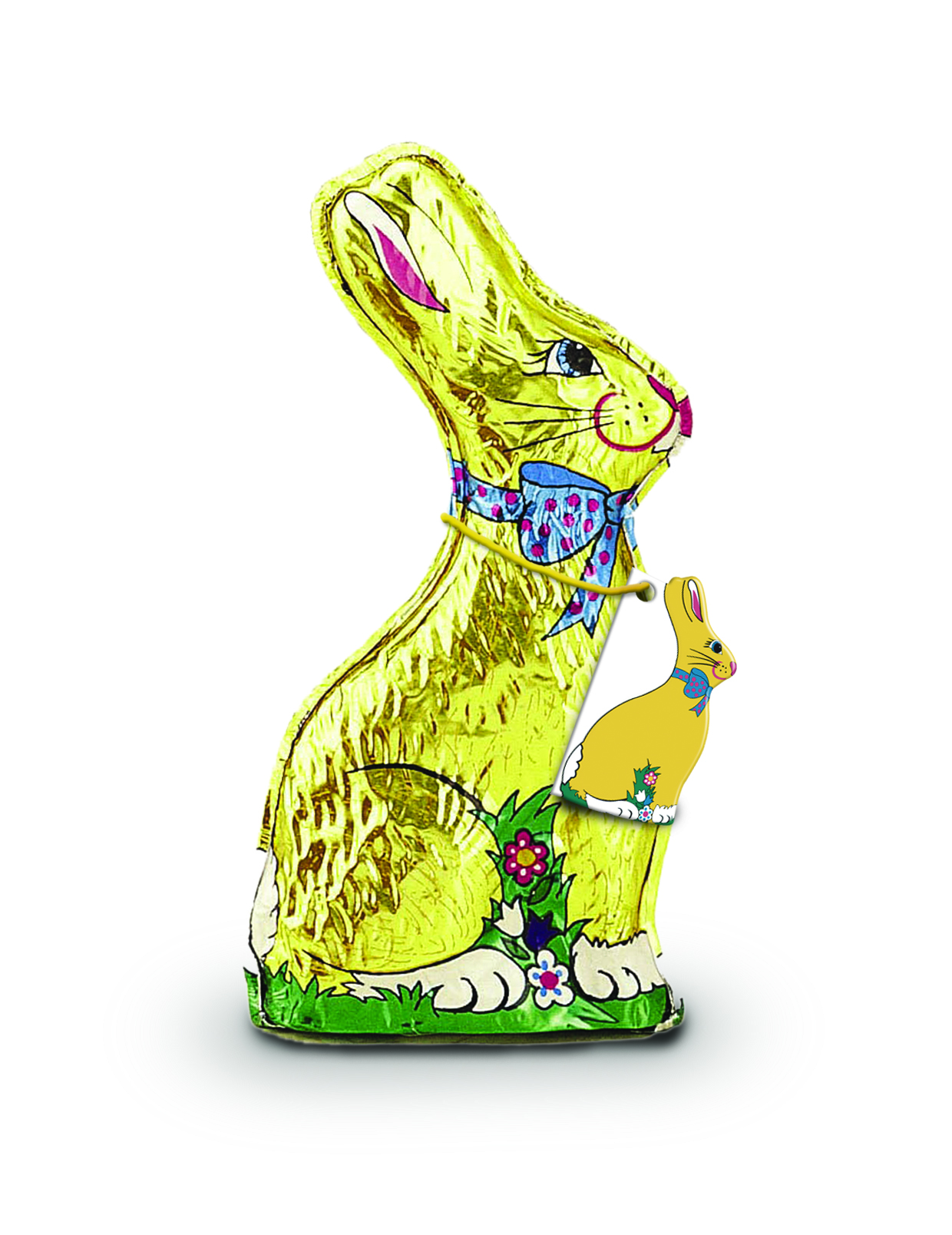 SWEETWORKS - FOILED RABBIT SOLID 12 OZ- 12 CT (E)