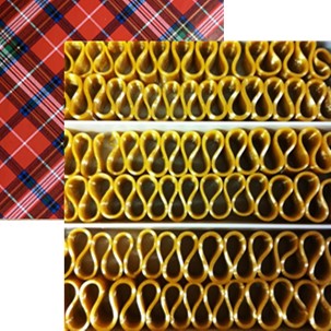 CANDY KRAFT - RIBBON CANDY PB FILLED 14 OZ 12 CT (X)