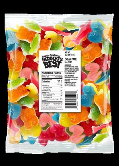 HERBERTS - GUMMI OCEAN MIX BULK