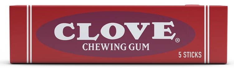 VERBURG - CLOVE GUM 5 STICK PACK 20 CT