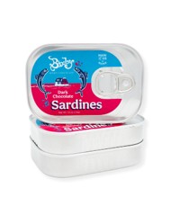 BIXBY - SARDINE TIN MILK CHOCOLATE  1.8OZ 12 CT