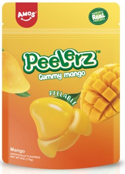 AMOS SWEETS - PEELERZ MANGO 6 OZ 12 CT