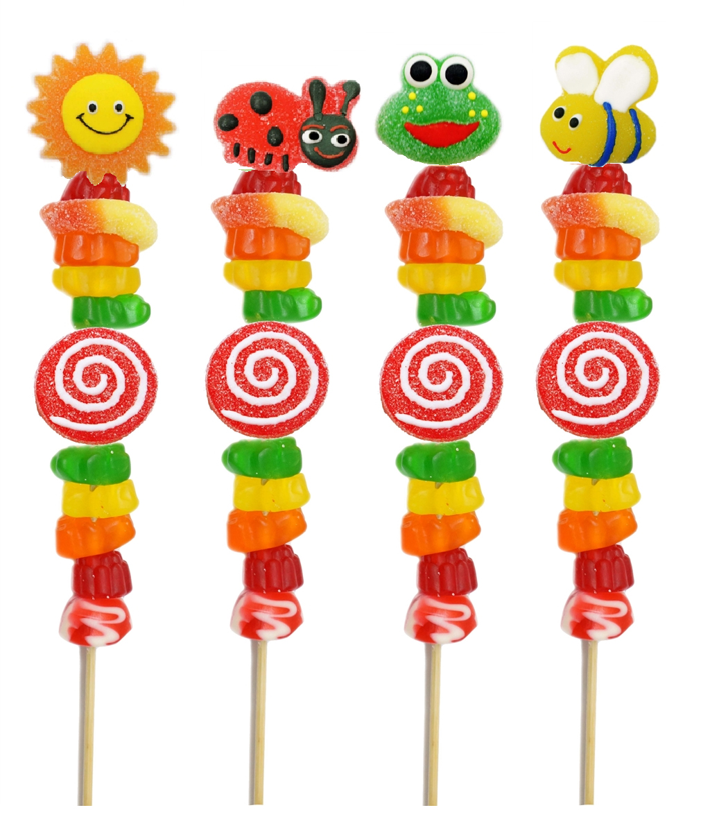 ALLISONS - GARDEN CANDY KABOB 2.5 OZ 24 CT (H)