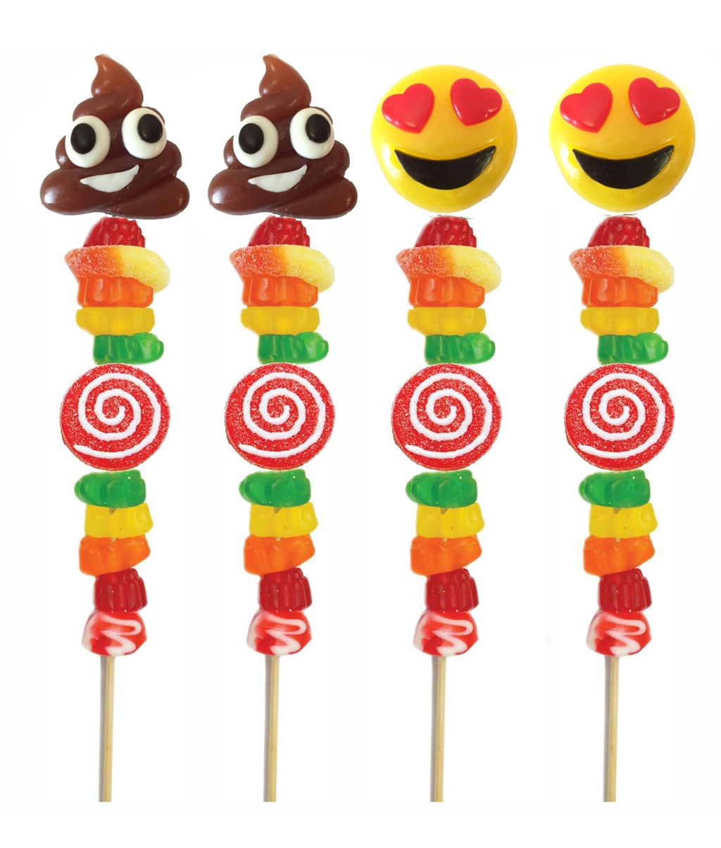 ALLISONS - EMOJI CANDY KABOB 2.5 OZ 24 CT (H)