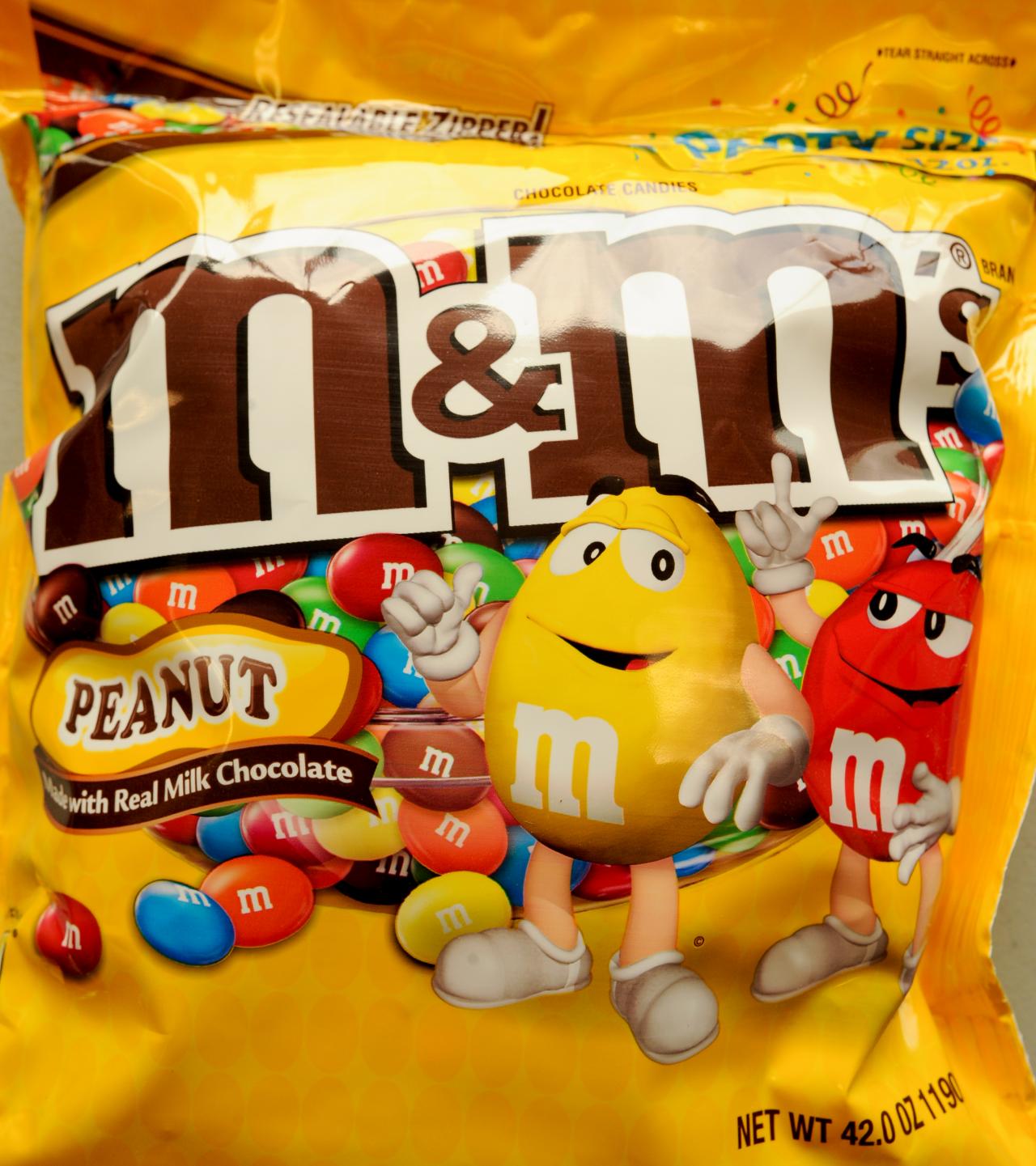 MARS - M & M PEANUT 38 OZ