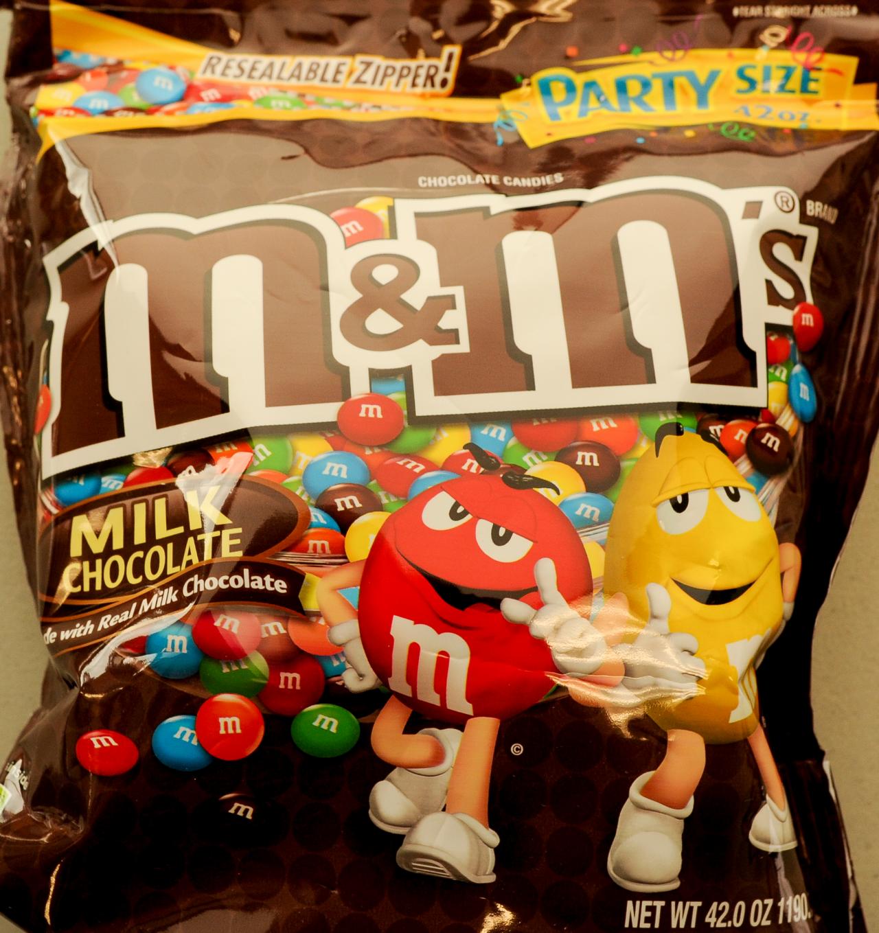 MARS - M & M PLAIN 38 OZ