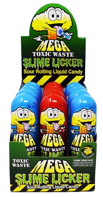CANDY DYNAMICS - MEGA SLIME LICKERS 2.0 3 OZ 12 CT