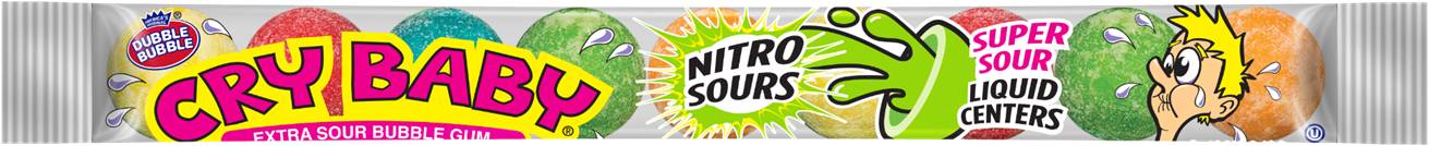 CONCORD - CRY BABY NITRO SOUR GUM 9 PC 24 CT