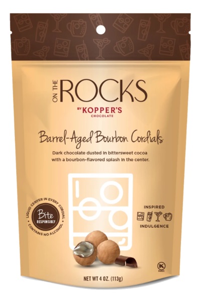 (K) ON THE ROCKS - AGED BOURBON 4 OZ 12 CT (H)